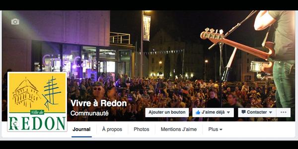 La Ville de Redon sur Facebook