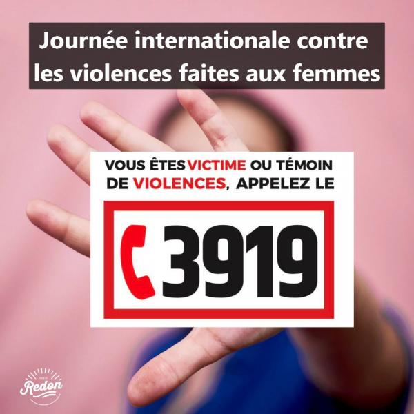 Journée de lutte contre les violences faites aux femmes