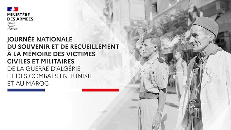  Cérémonie pour la journée nationale du souvenir de la guerre d'Algérie