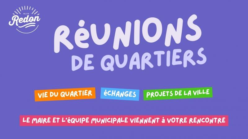 Quatre réunions de quartier ouvertes à tous les habitants en juin