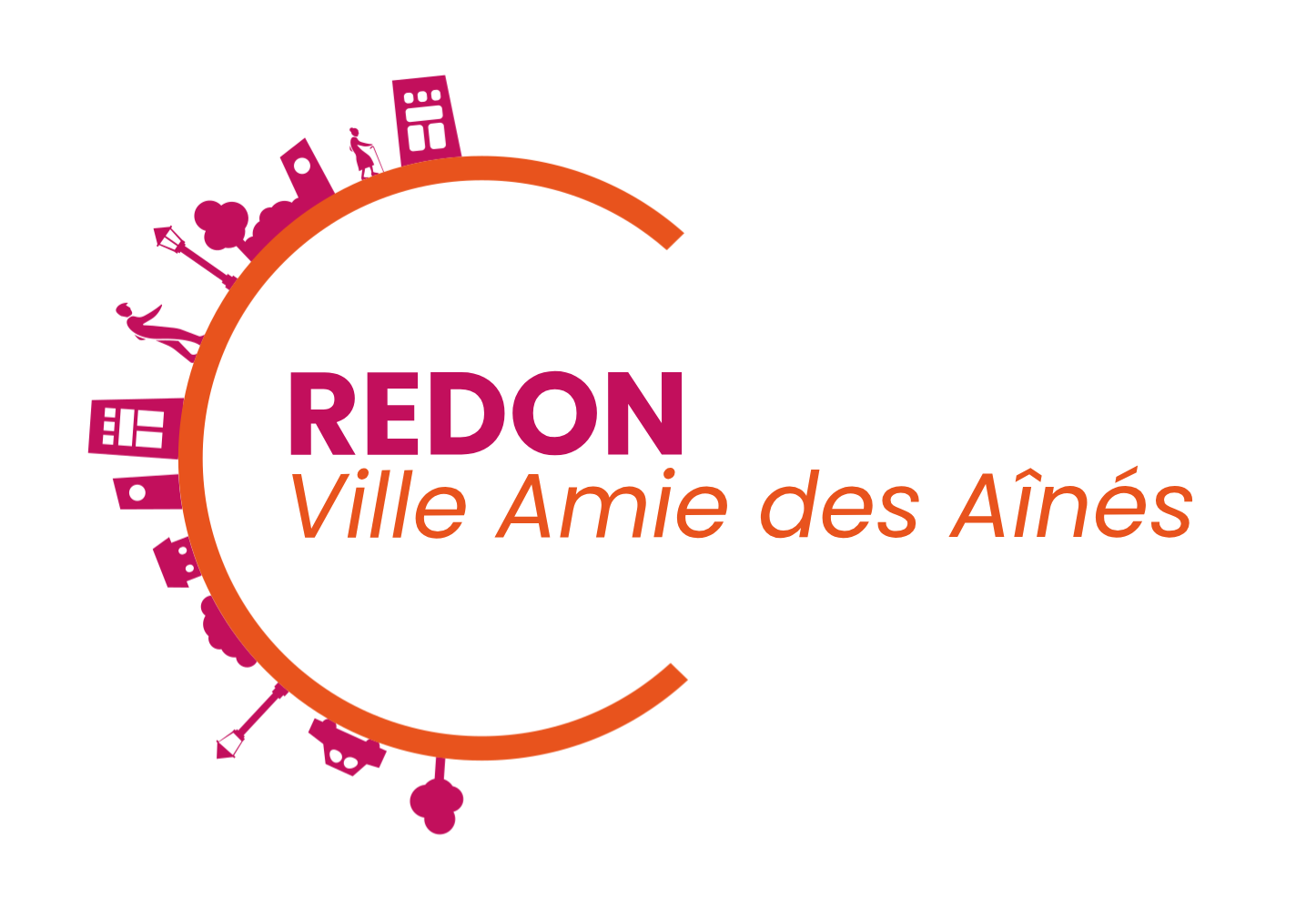 logo Redon, Ville Amie des Aînés